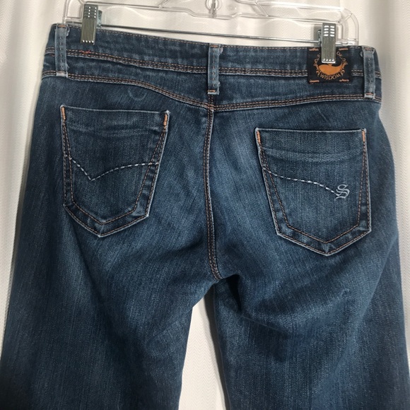 Source of Wisdom  cropped jeans. Size 5. - Picture 6 of 8